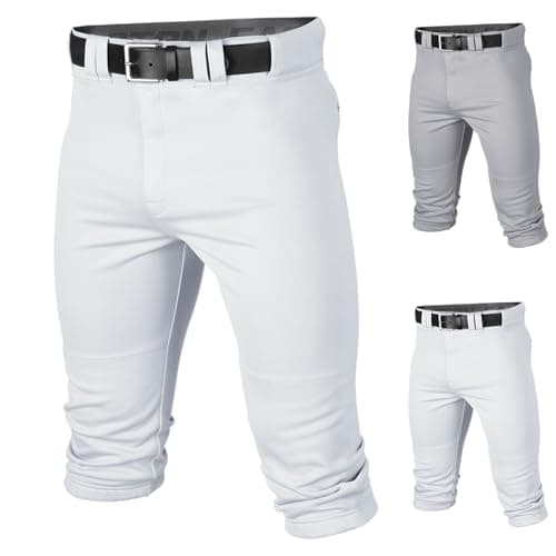 Easton | RIVAL+ Knicker Baseball Pant | White | Youth | Medium