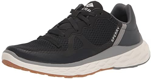 Sperry Men's Headsail Sneaker, Black, 13