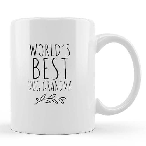 Dotain Grandma Coffee Mug - Grandma Gifts, Birthday Gifts, 11oz Ceramic, World's Best
