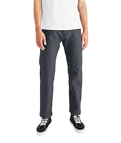 Dockers Men's Straight Fit Comfort Knit Jean Cut Pants, Ombre Blue, 32Wx34L