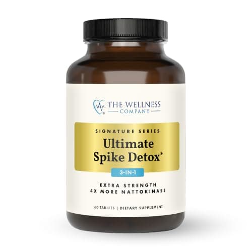 Ultimate Spike Detox 3-in-1 Nattokinase, Turmeric & Bromelain, 60ct