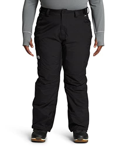 The North Face Women's Freedom Insulated Pant (Standard and Plus Size) - Regular, TNF Black 2, Large Regular