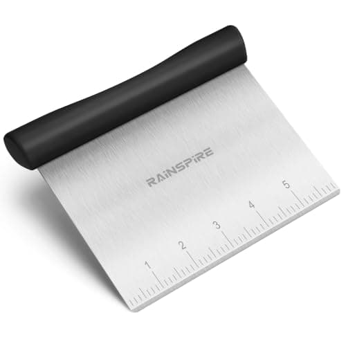 Multi-Purpose Stainless Steel Bench Scraper Dough Blender & Pastry Cutter