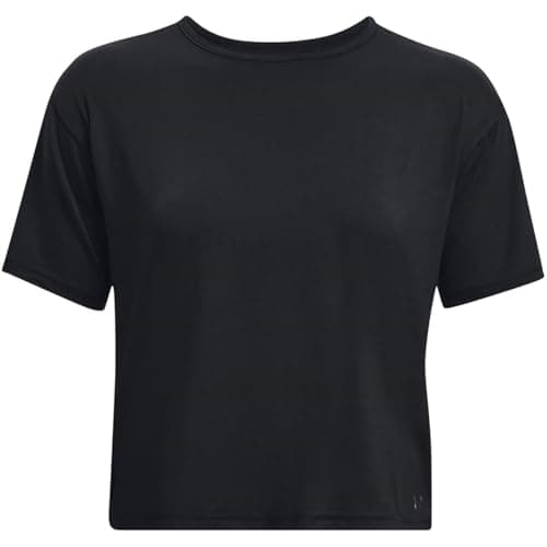 Under Armour Womens Motion Short Sleeve T Shirt, (001) Black / / Jet Gray, 1X