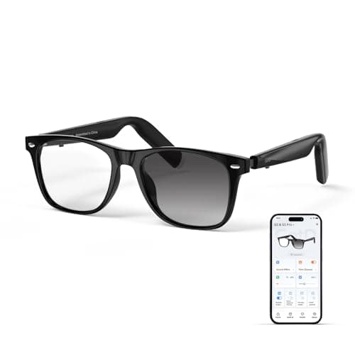 GetD 2026 AI Glasses for Men & Women, Smart Glasses Powered by ChatGPT, AI Real-time Translation with 145 Languages, 11H Music Play, Bluetooth Glasses with Photochromic Lens for Daily Use, Travel