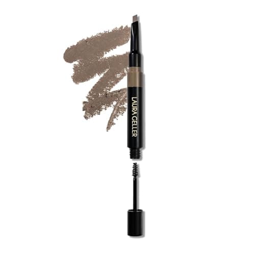 LAURA GELLER Sculpt-n-Stay 2-in-1 Eyebrow Pencil & Gel, Taupe