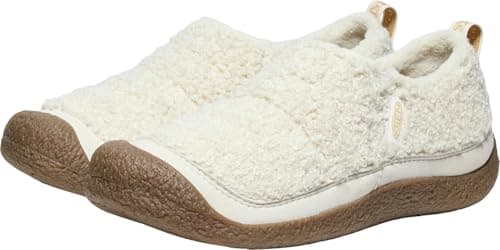 KEEN Women's Howser 2 Casual Comfy Durable Slippers, Birch/Curry, 8