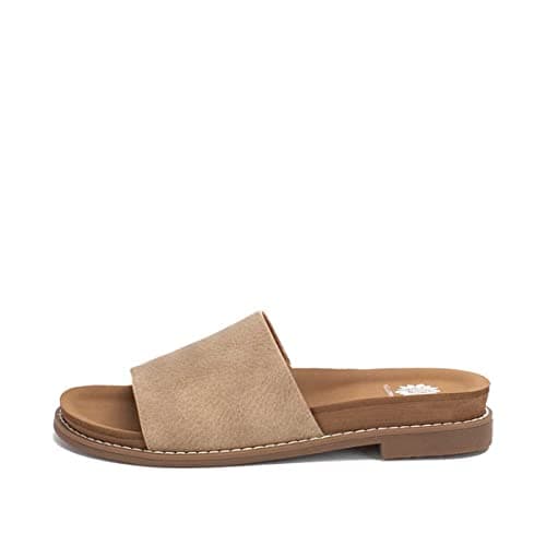Yellow Box Kalo Slide Sandal Taupe 6 M