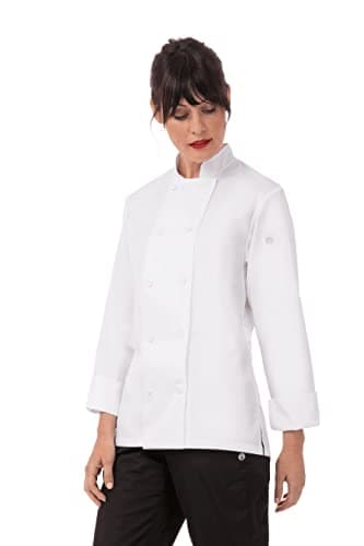 Chef Works Women's Sofia Chef Coat, White, X-Large