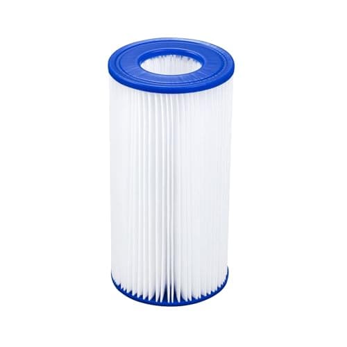Bestway Type III A/C Pool Filter Cartridge for 530 to 1,500 GPH Pump, Paper Filter Replacement Cartridge for Above Ground Pool