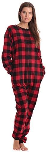 Just Love Printed Flannel Adult Onesie Pajamas 95813-1A-M
