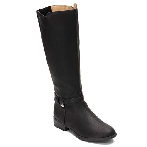 LifeStride Women's Xtrovert Knee High Boot, Black, 7 Wide