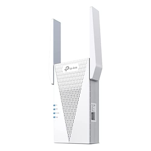 TP-Link AX3000 WiFi 6 Range Extender | PCMag Editor's Choice | Dual-Band Wireless Repeater w/Ethernet Port | Up to 2400 Sq. Ft., 64 Devices | Internet Signal Booster | APP Setup | EasyMesh (RE715X)
