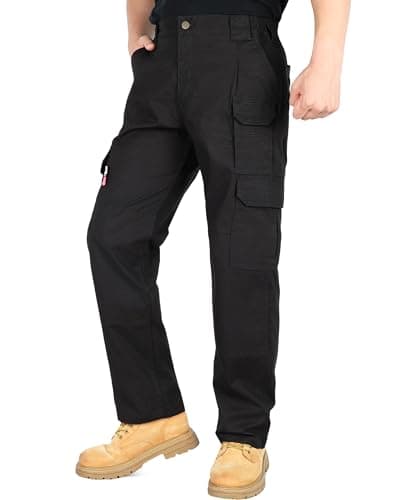 VATRENUS Men's FR Ripstop 6oz Lightweight Cargo Pants 10 Utility Pockets