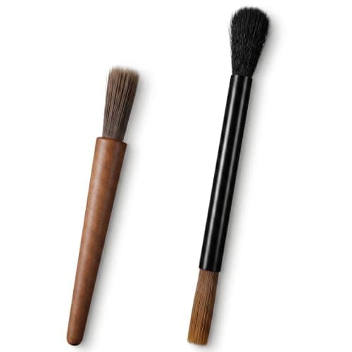 2Pcs Coffee Grinder Cleaning Brush Barista Brushes Espresso Machine Brush