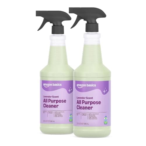 Amazon Basics All Purpose Cleaner, Lavender Scent, 32 fl oz, Pack of 2 (Previously Presto!)