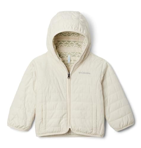 Columbia Baby Double Trouble II Jacket, Chalk/Ancient Fossil Madras, 0/3