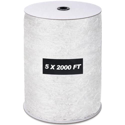 Berlune 5 x 2000 ft Trellis Netting Heavy Duty Nylon 6 Inch Mesh