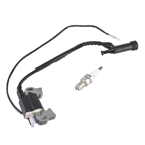 Cancanle Spark Plug and Ignition Coil Module for Honda GX240 GX270 GX340 GX390 8HP 11HP 13HP Engine