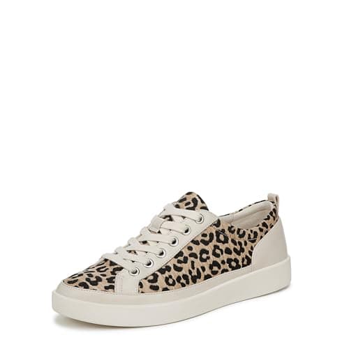 Vionic Womens Winny Leopard Raffia 7 Wide