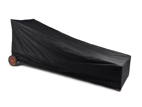 Covermates Classic Chaise Lounge Cover – 25Wx78Dx30H, Black