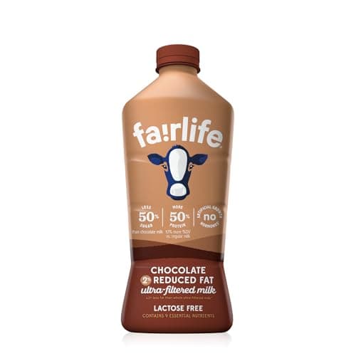 fairlife 2% Chocolate Ultra-Filtered Milk, Lactose Free, 52 fl oz