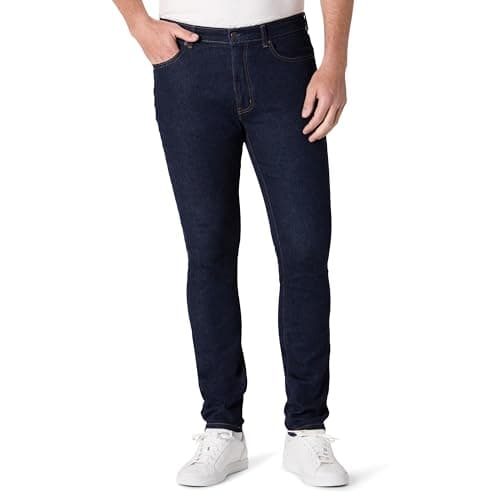 Amazon Essentials Men's Medium Stretch Skinny-Fit Jeans, Rinse, 30W x 28L