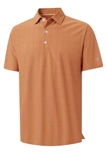 M MAELREG Golf Shirts for Men Dry Fit Performance Moisture Wicking Casual Mens Polo Shirts Short Sleeve