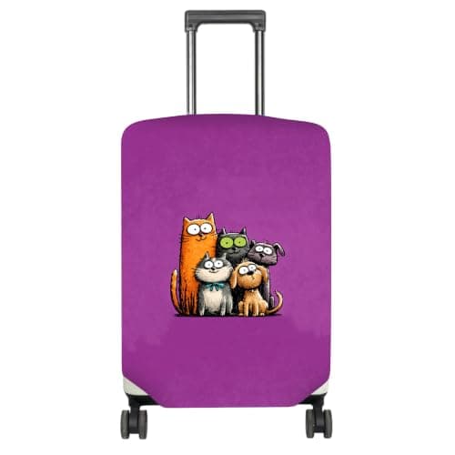 Nuxovilar Luggage Cover Protector, Fits 20-22 Inch (polyester)