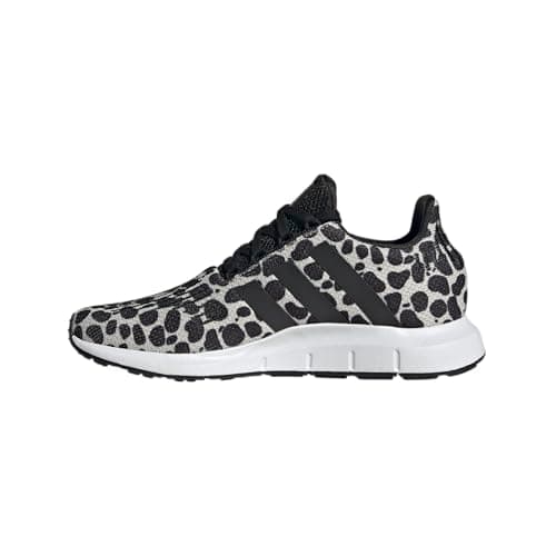 Adidas Women's Swift Run 1.0, Wonder Alumina/Black/White, 8.5
