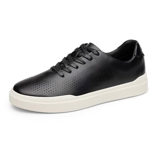 Bruno Marc Men's Casual Dress Sneaker Business Casual Shoes for Men Lightweight Breathable Fashion Sneakers WaveFlex CoreLux,Size 9.5,Black,BMUMFN2520