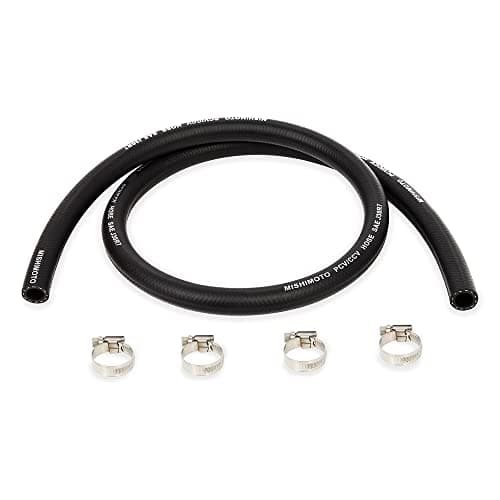 Mishimoto MMHOSE-CC38-4 Universal Catch Can Hose 3/8" x 4'