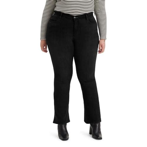 Levi's Women's 315 Shaping Bootcut Jeans, Soft Black, 27 (US 4) R