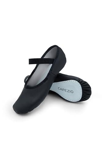 Capezio girls Daisy 205 Ballet Shoe (Toddler/Little Kid),Black,8.5 N US Toddler