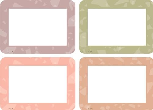 Teacher Created Resources Terrazzo Tones Name Tags/Labels - Multi-Pack (TCR7222)