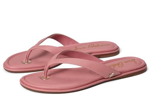 Sam Edelman Women's Remi Flat Sandal, Pink Lily, 5.5