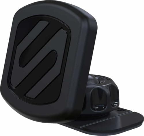 Scosche MAGDMB MagicMount Magnetic Phone Mount for Car, Dashboard Cell Phone Holder with 360° Adjustable Magnet Head, Universal Phone Stand for Car Compatible with iPhone, Samsung, and All Devices