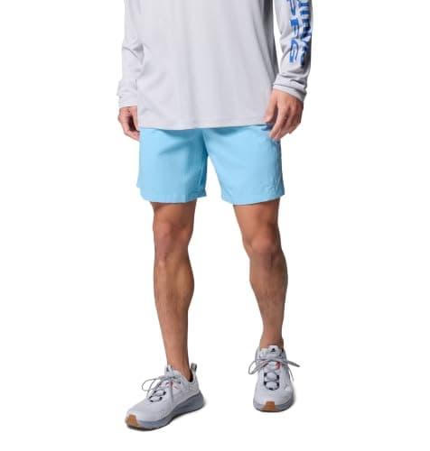 Columbia Mens PFG Backcast IV Quick Dry Swim Shorts, Vintage Blue, Large x 8