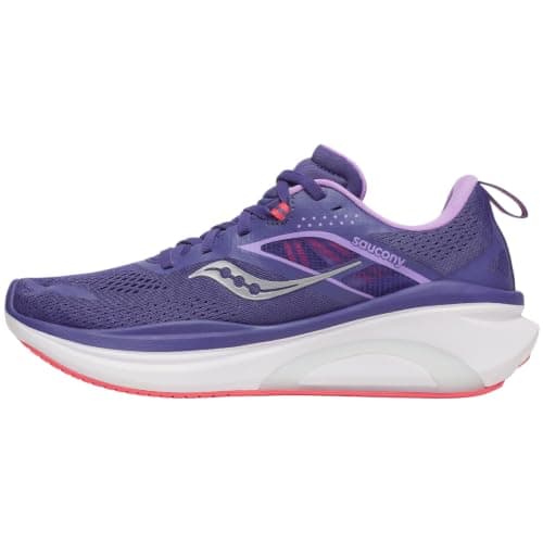 Saucony Women's Omni 22 Sneaker, Marine/Crocu, 5.5