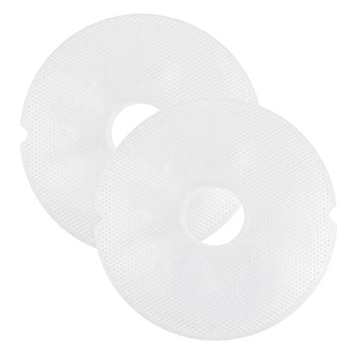 NESCO LM-2-6 Round Plastic Mesh 13 1/2" Clean-A-Screens, for Dehydrators, (Pack of 2)