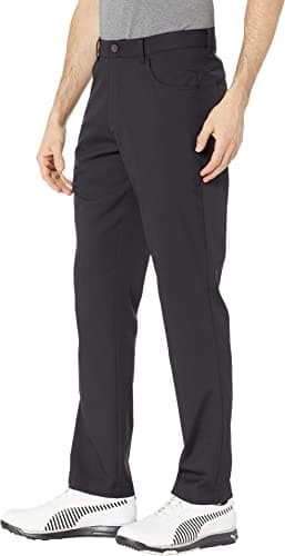 Puma Men's Golf 2019 Jackpot 5 Pocket Pant, Black, 38 x 32