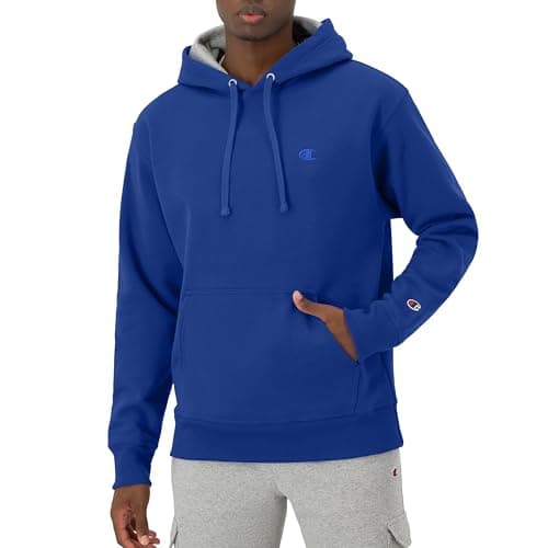 Champion Men's Hoodie, Fleece Striped Sweatshirt for Men (Reg. or Big & Tall)