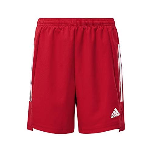 Adidas Boys Condivo 21 Primeblue Shorts Team Power Red/White X-Large