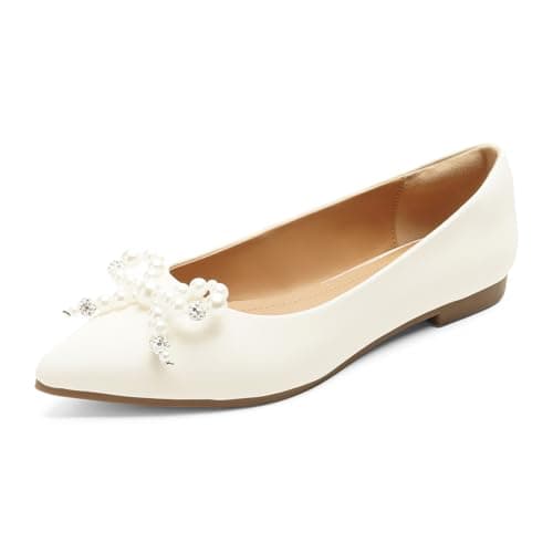 FUNKYMONKEY Women's Classic Ballet Flats Casual Comfort Slip On Flats Shoes