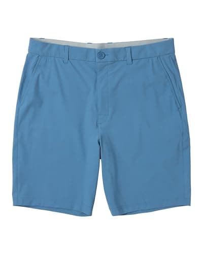 SAXX Underwear Co. Men's Caddie 8" Quick-Drying Golf Shorts, Slate, 34