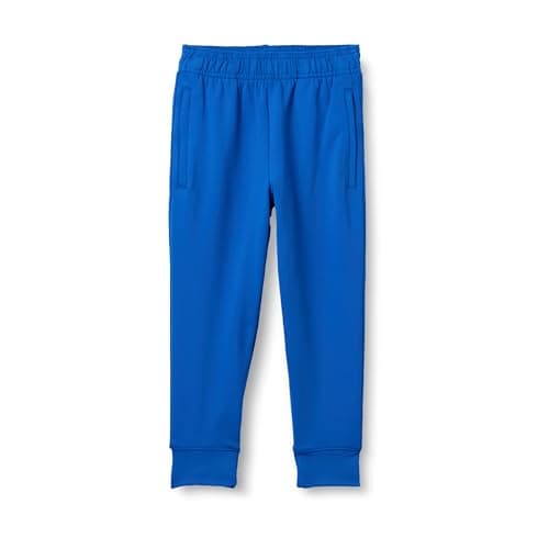 Amazon Essentials Boys' Athletic Performance Stretch Knit Jogger Track Pants, Blue, XX-Large