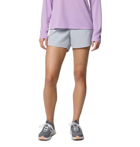 Columbia Women's PFG Tamiami Pull-on Short, Cirrus Grey, 1X x 5