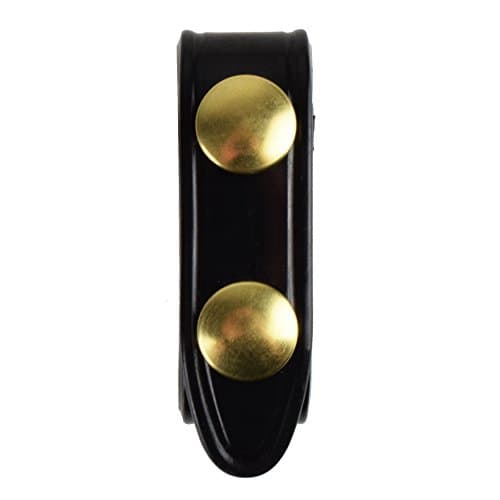 Safariland Duty Gear Brass Snap Belt Keeper (4PACK) (Plain Black)