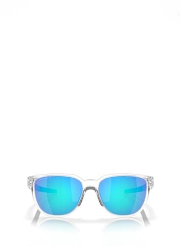 Oakley OO9250 Actuator Sunglasses, Polished Clear/Prizm Sapphire Polarized, 57 mm