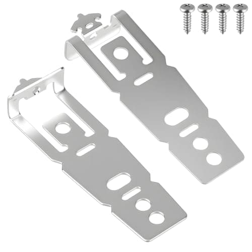 Nextpal 2-Pack Dishwasher Mounting Bracket, WD01X27759 Replacement Compatiable with GE Series Dishwashers, Countertop Mounting Kit with Screws, Appliance Stabilizer and Anti-Vibration Bracket